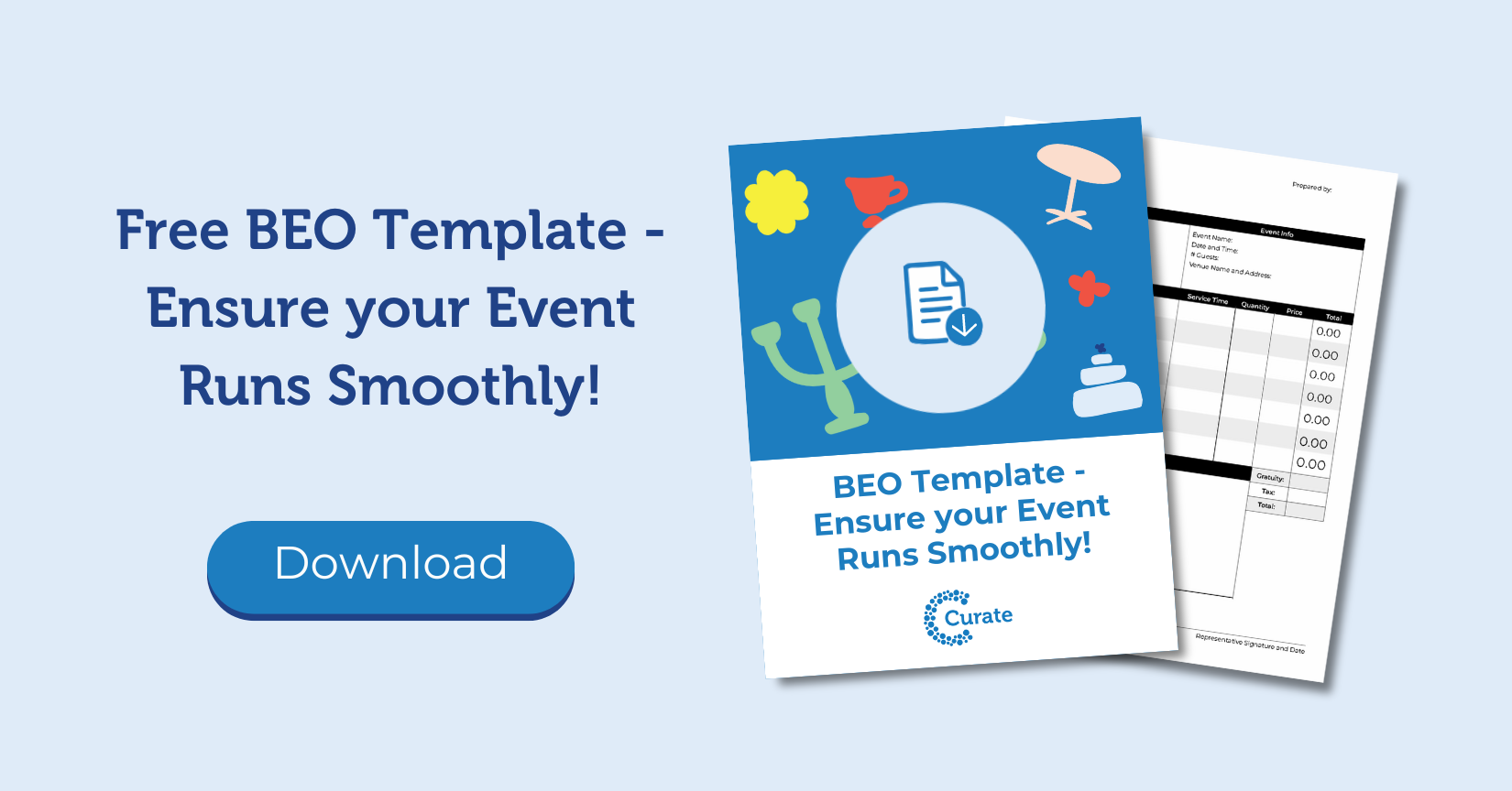 What is a BEO in event planning? (FREE TEMPLATE)